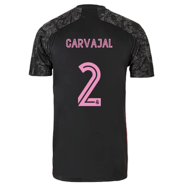 Camiseta Real Madrid Tercera equipo NO.2 Carvajal 2020-2021 Negro